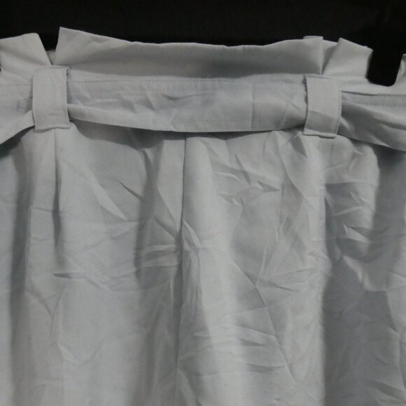 PRIMARK | size 8 | Elegant High Waisted Light Blue Pleated Pants | NWOT - Picture 11 of 16